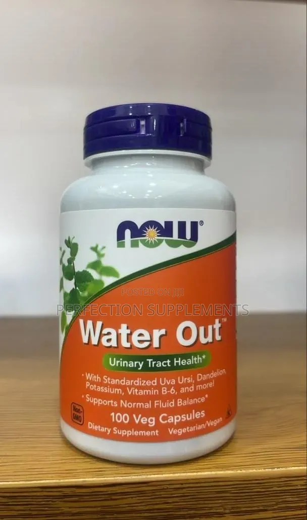 Now Water OutTM Veg Capsules
Urinary Tract Health*