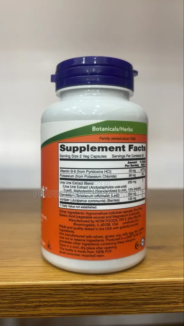Now Water OutTM Veg Capsules
Urinary Tract Health*