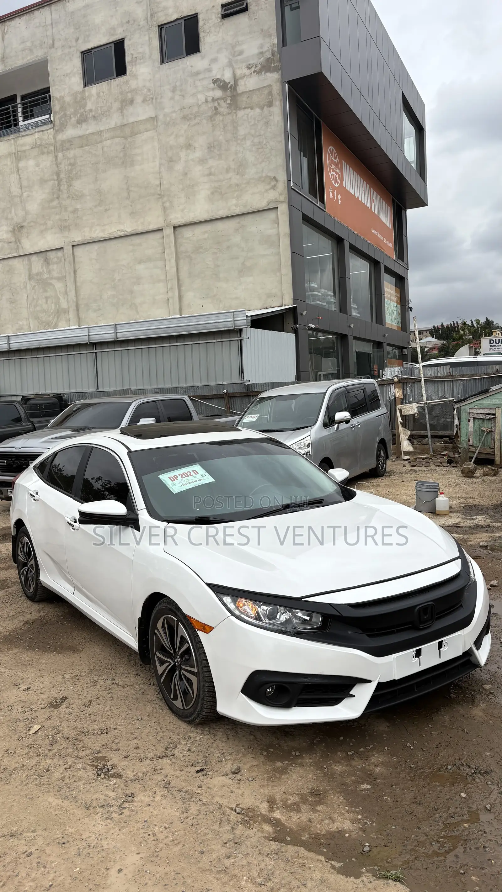 Honda Civic EX-L 4dr Sedan (1.5L 4cyl) 2016 White