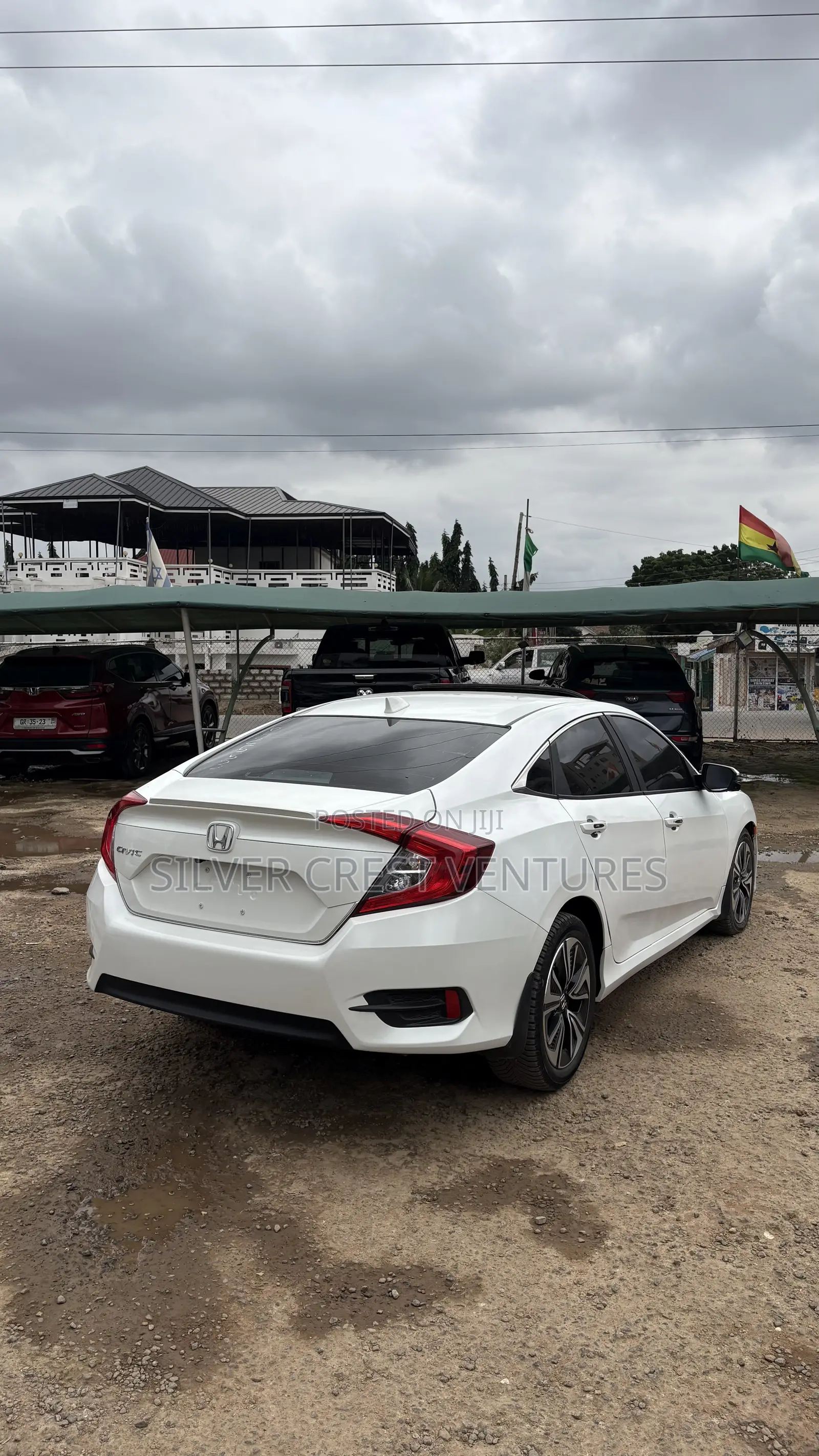 Honda Civic EX-L 4dr Sedan (1.5L 4cyl) 2016 White