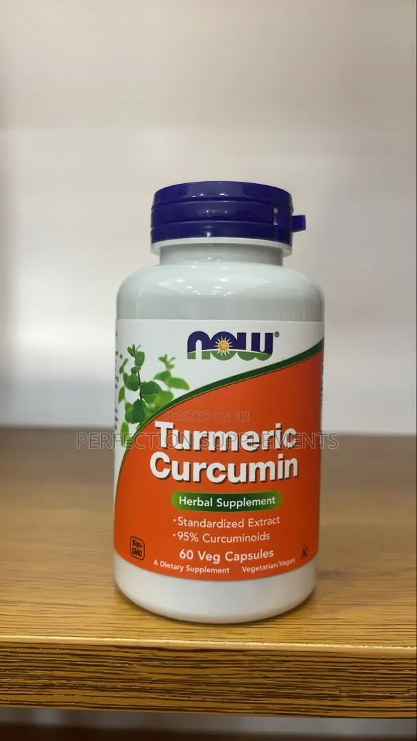 Now Turmeric Curcumin Veg Capsules
Herbal Supplement