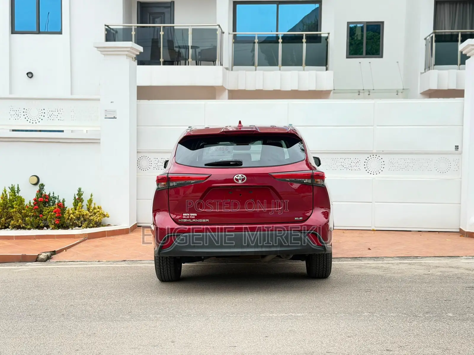 Toyota Highlander 2021 Red
