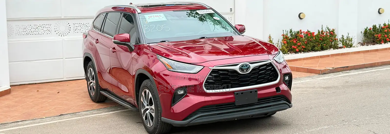 Toyota Highlander 2021 Red