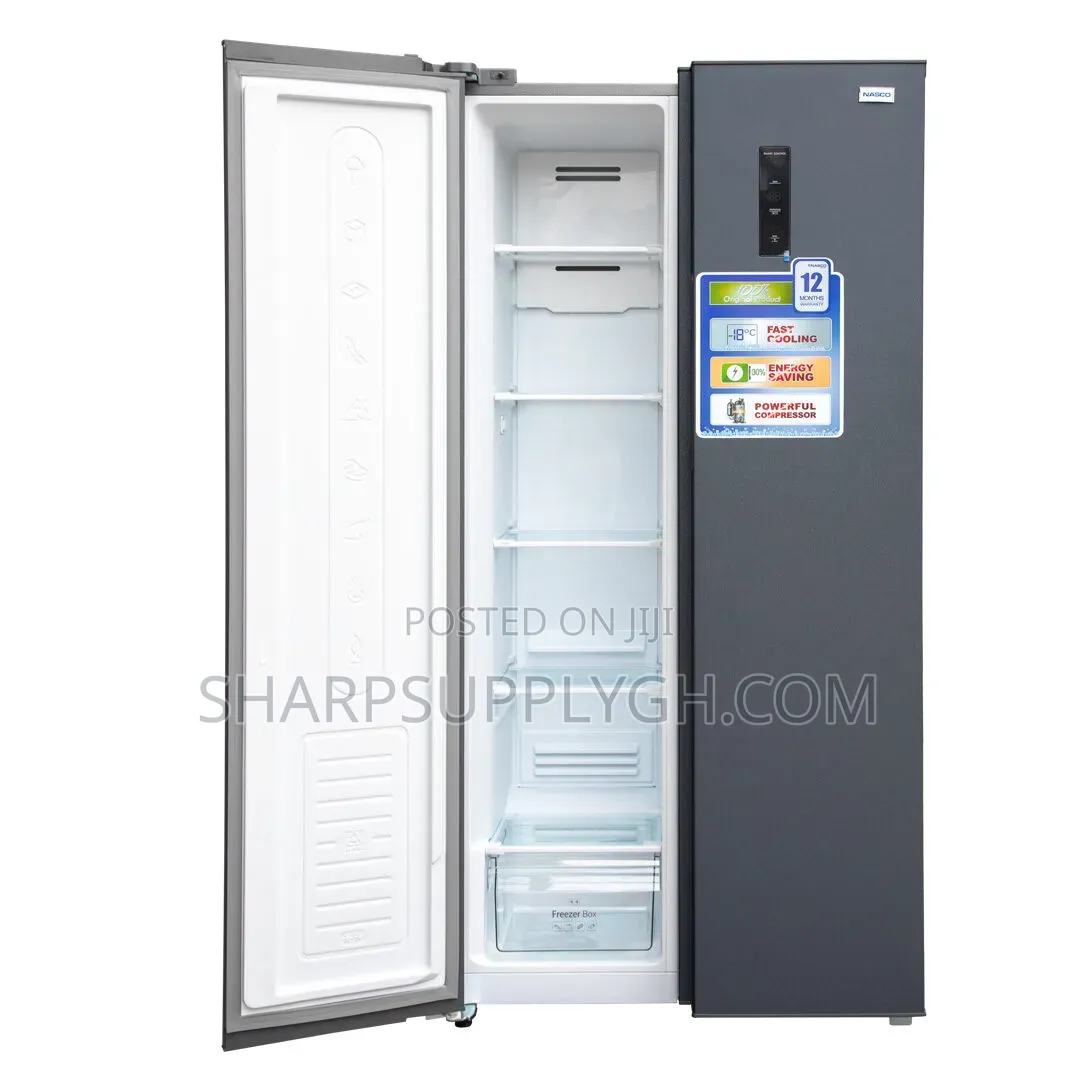 Nasco 529L Side by Side Refrigerator