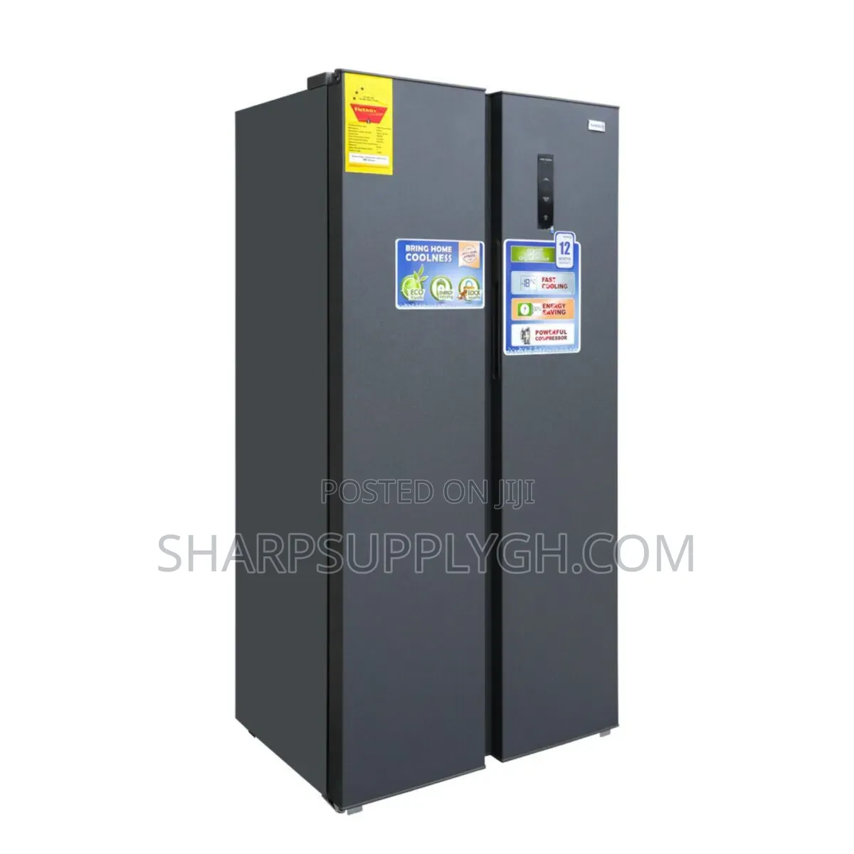 Nasco 529L Side by Side Refrigerator