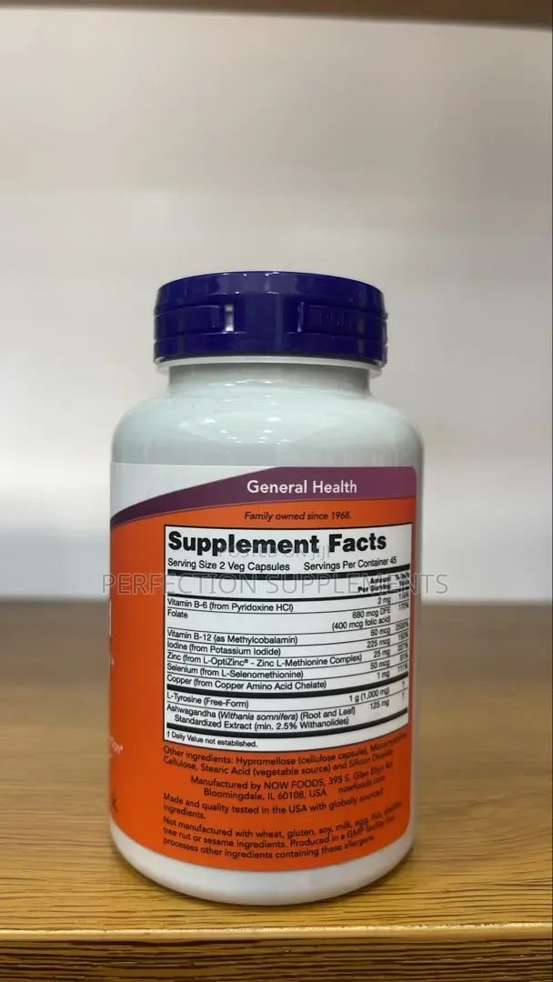 Thyroid EnergyTM Veg Capsules
Thyroid Support*