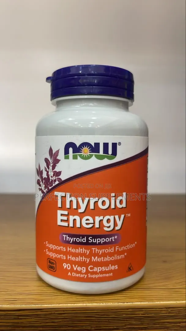 Thyroid EnergyTM Veg Capsules
Thyroid Support*