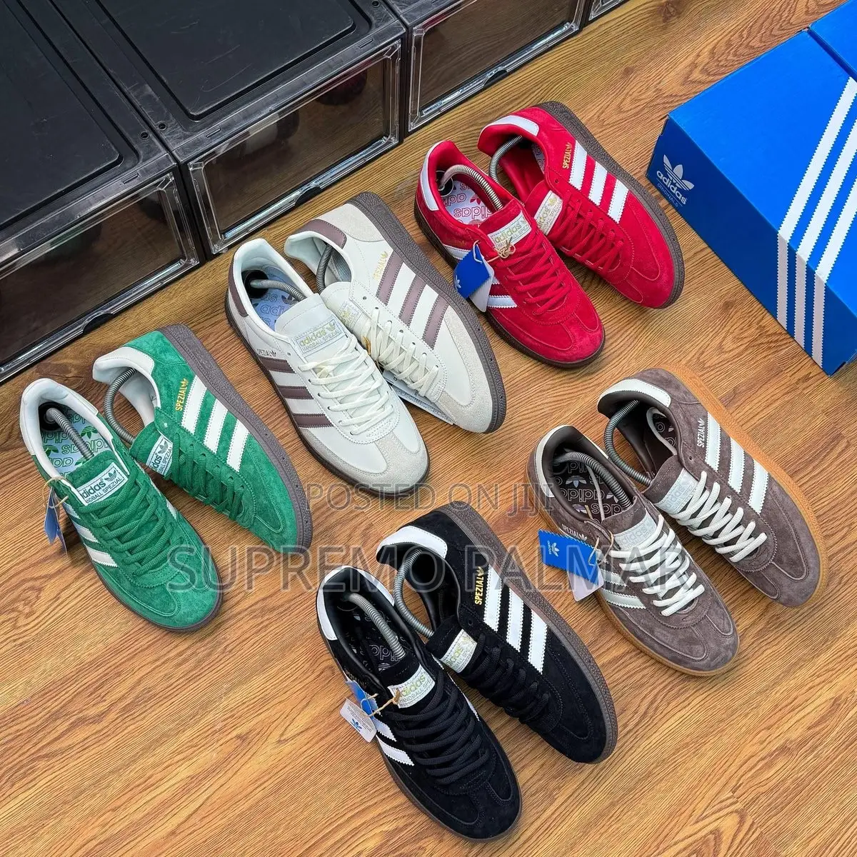 Adidas Handball Spezial Suede Sneakers – Low-Top Shoes With Gum Sole