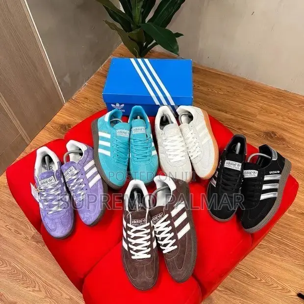 Adidas Handball Spezial Suede Sneakers – Low-Top Shoes With Gum Sole