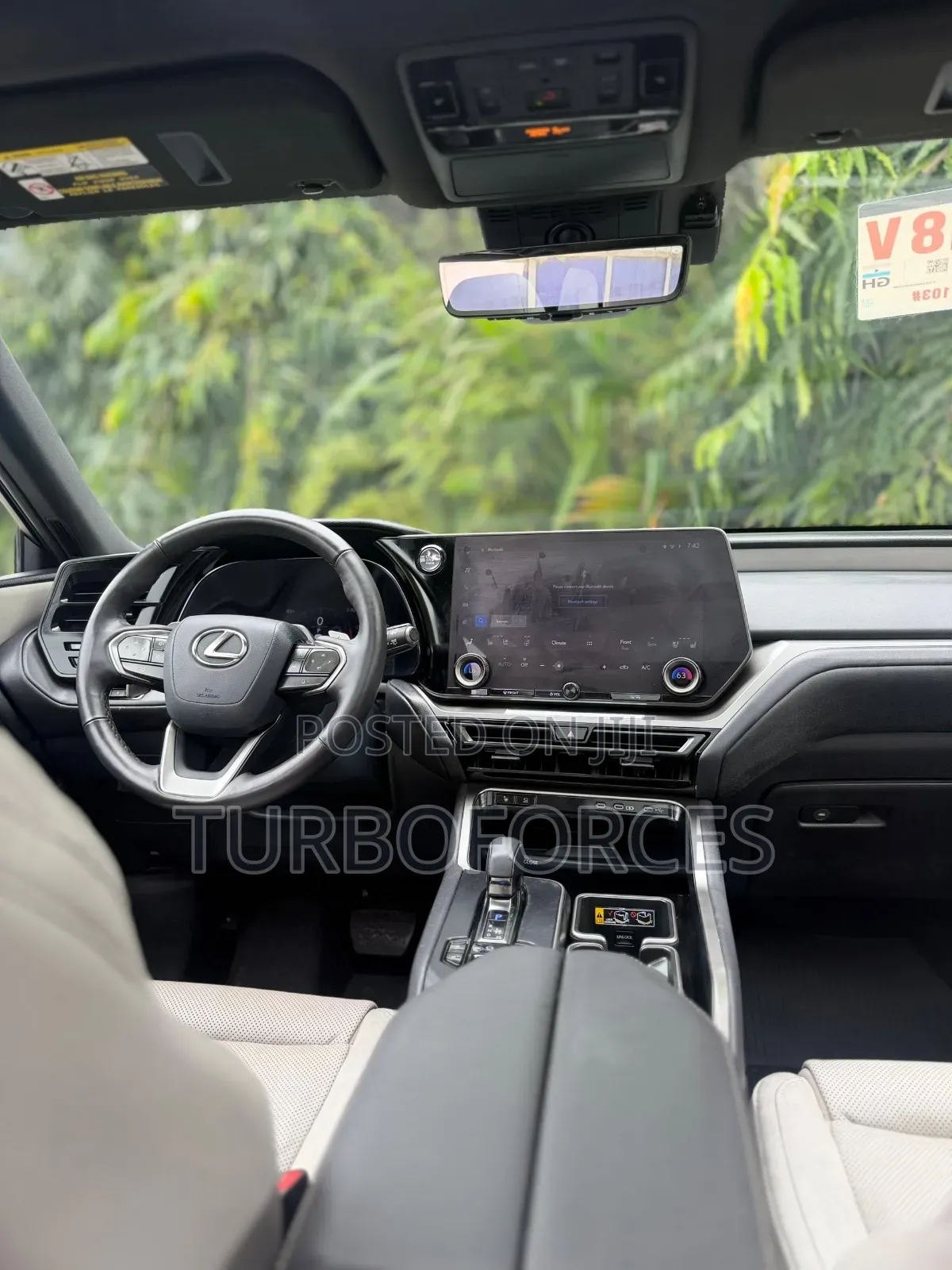 Lexus TX 2025 White