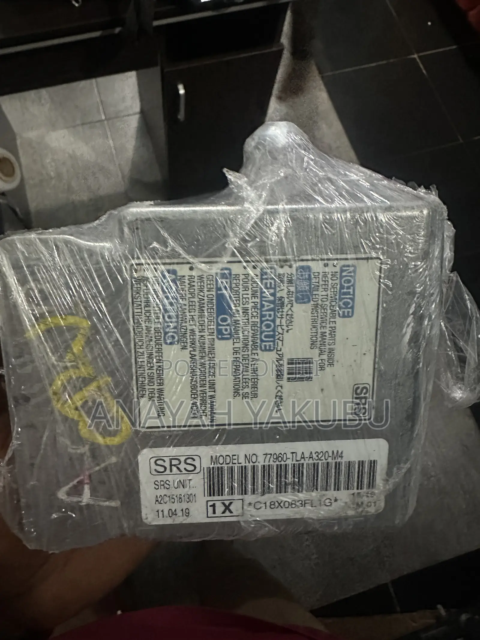 2017-21 Honda SRS/Airbag Unit