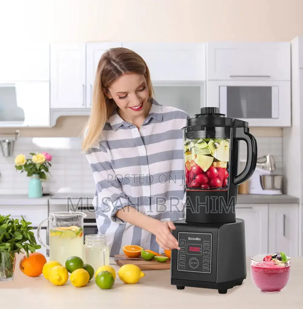 BioloMix Glass Jar Blender With Heating Function – Soup Maker
