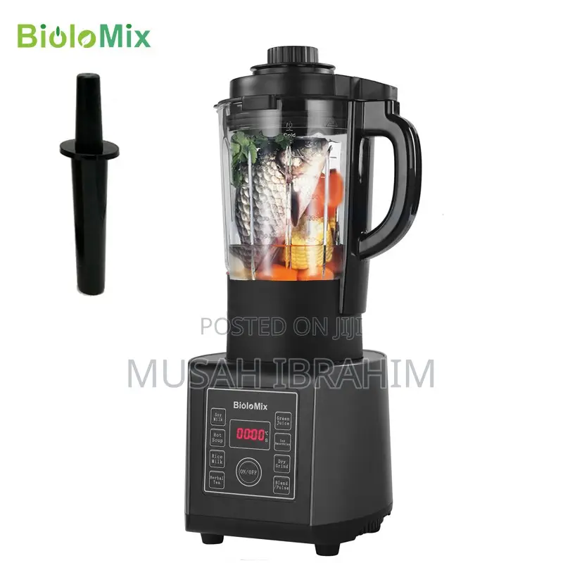 BioloMix Glass Jar Blender With Heating Function – Soup Maker