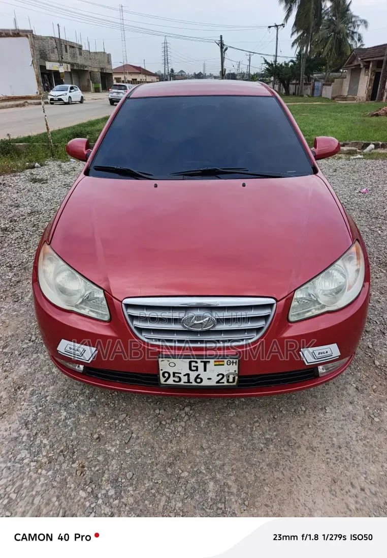 Hyundai Elantra 2009 Red