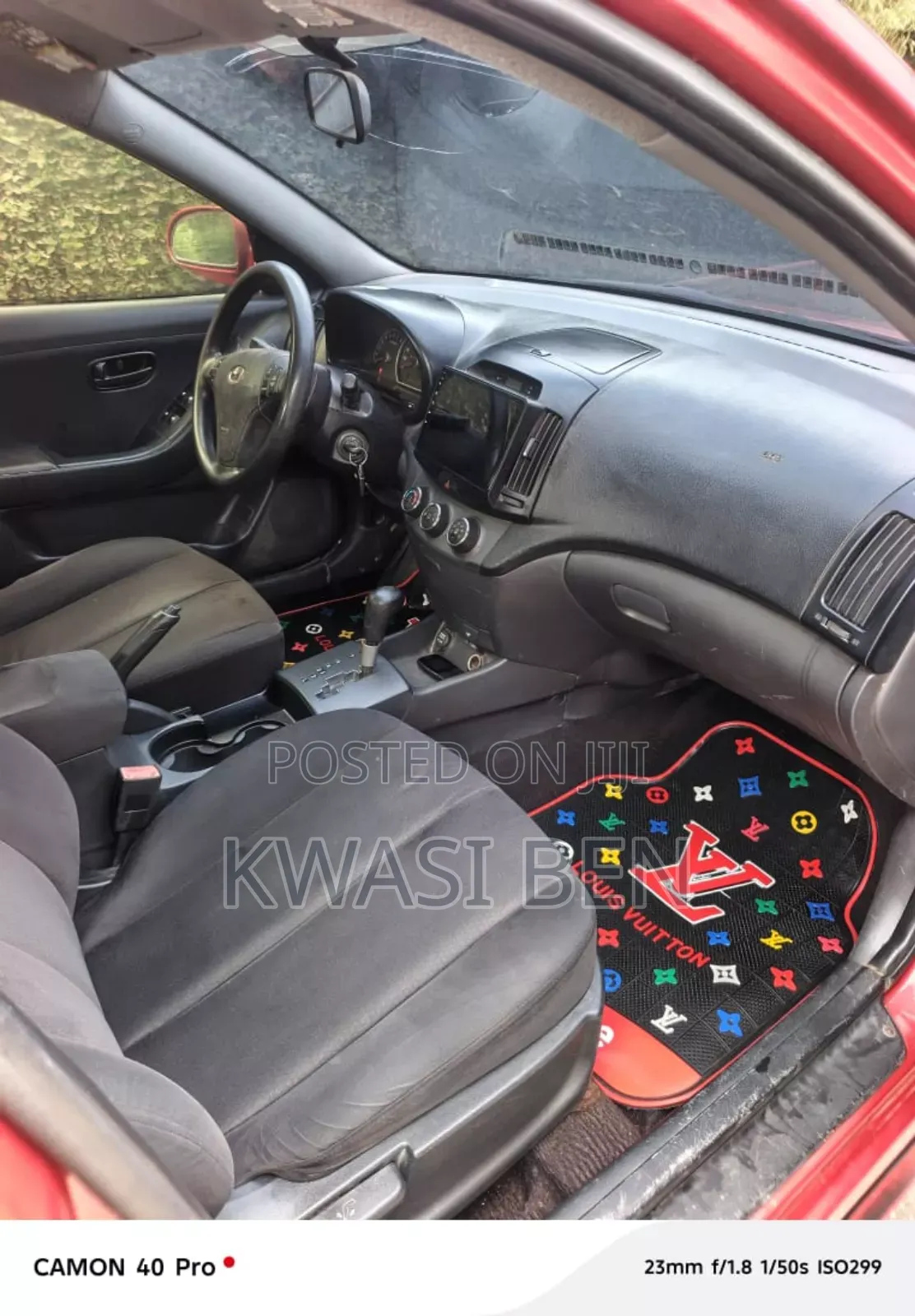 Hyundai Elantra 2007 Red