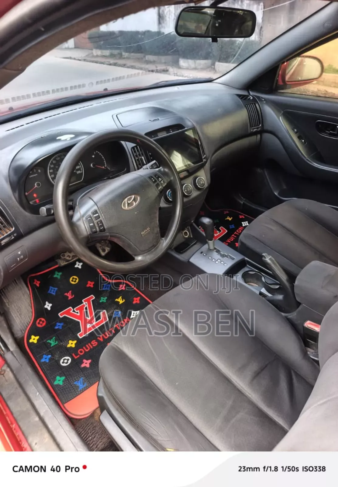 Hyundai Elantra 2007 Red