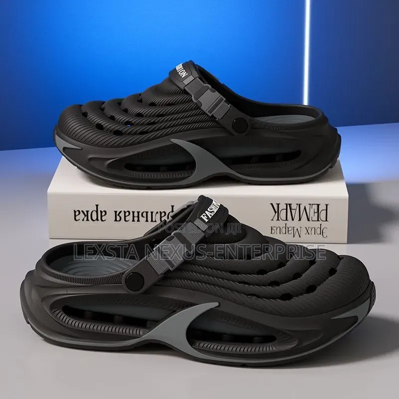 Black Comfortable Crocs