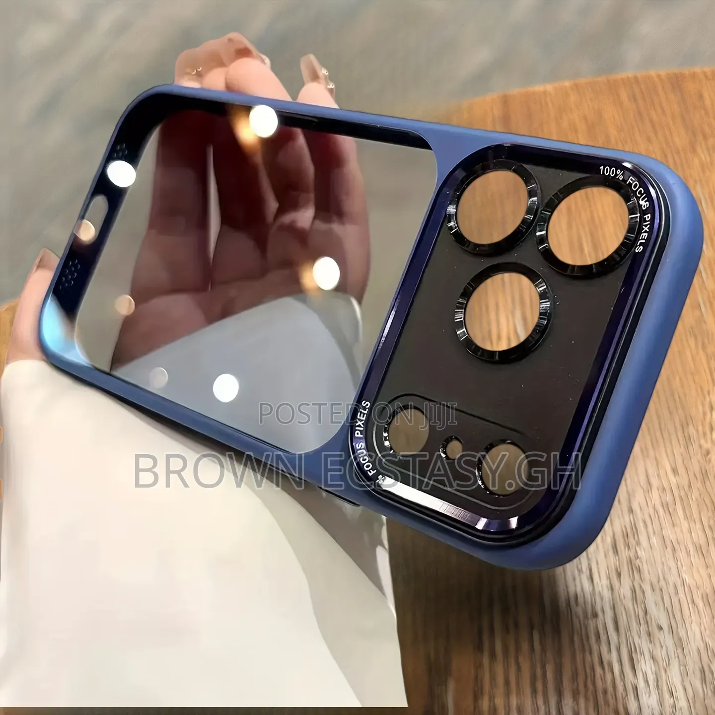 iPhone 17/18 Pro Max Two Toned Translucent Case