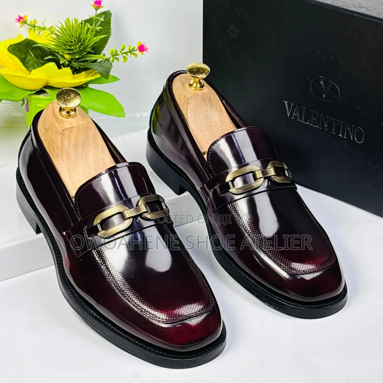 Men's Formal Leather Bit Loafers,