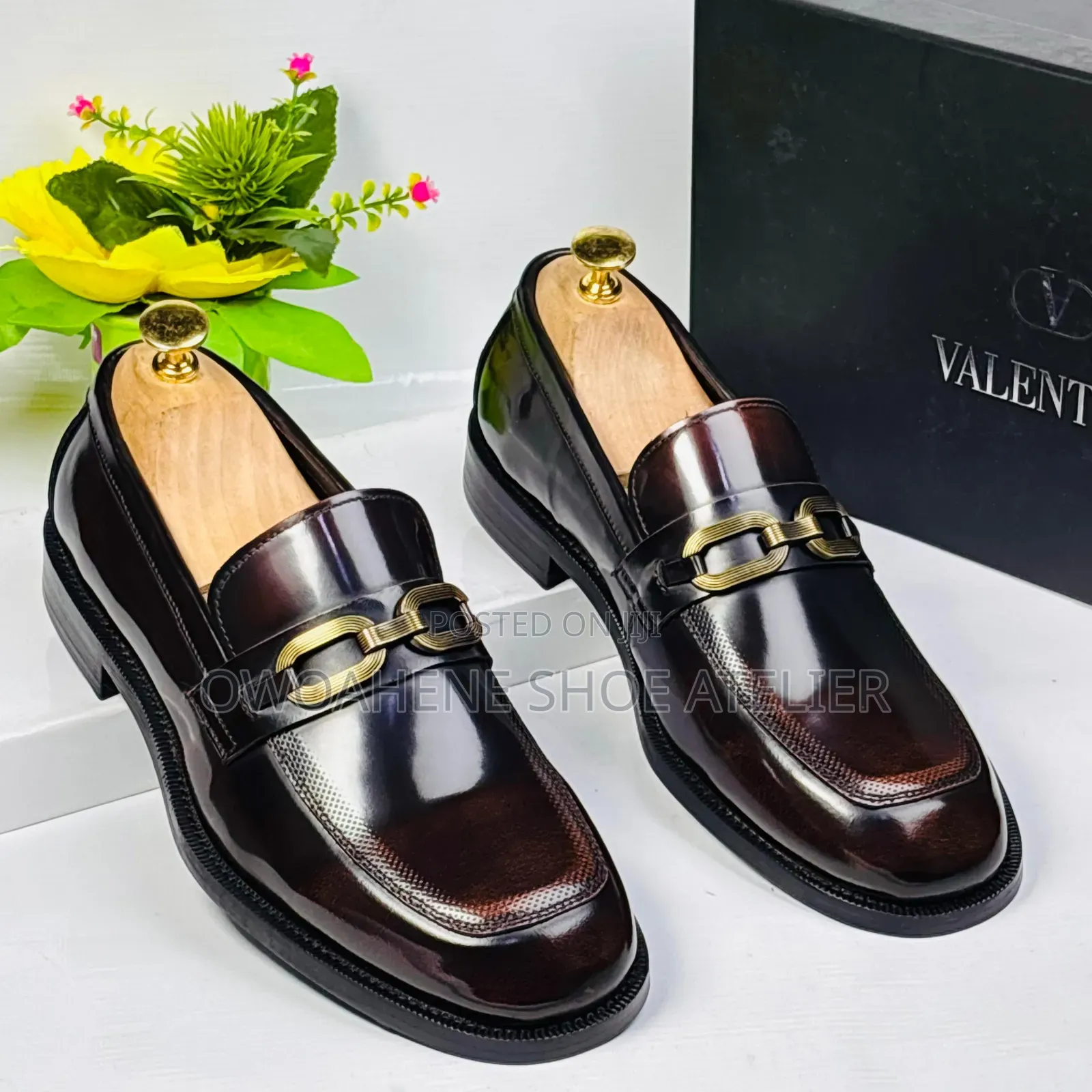 Men's Formal Leather Bit Loafers,