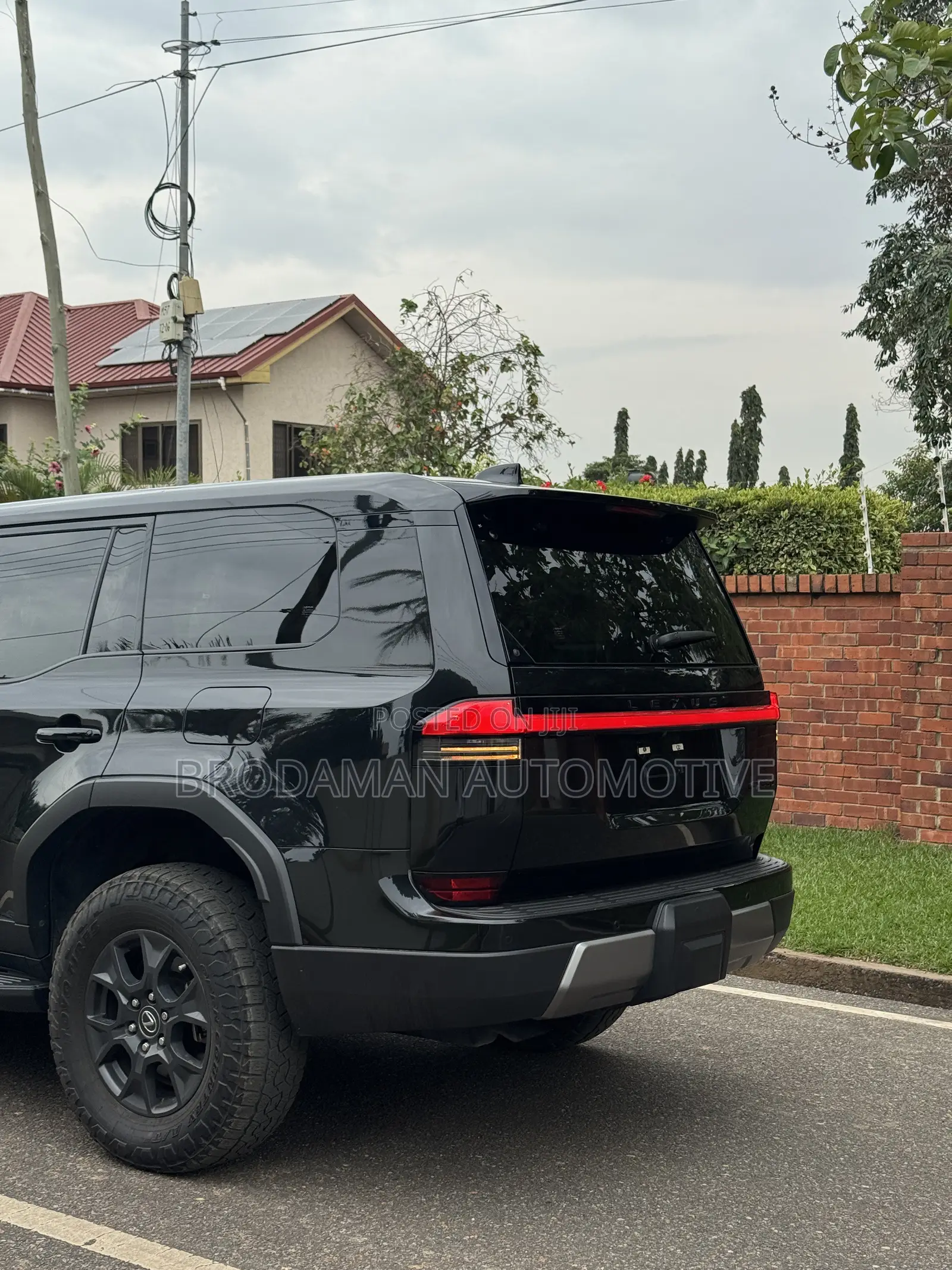 Lexus GX 550 Overtrail 2024 Black