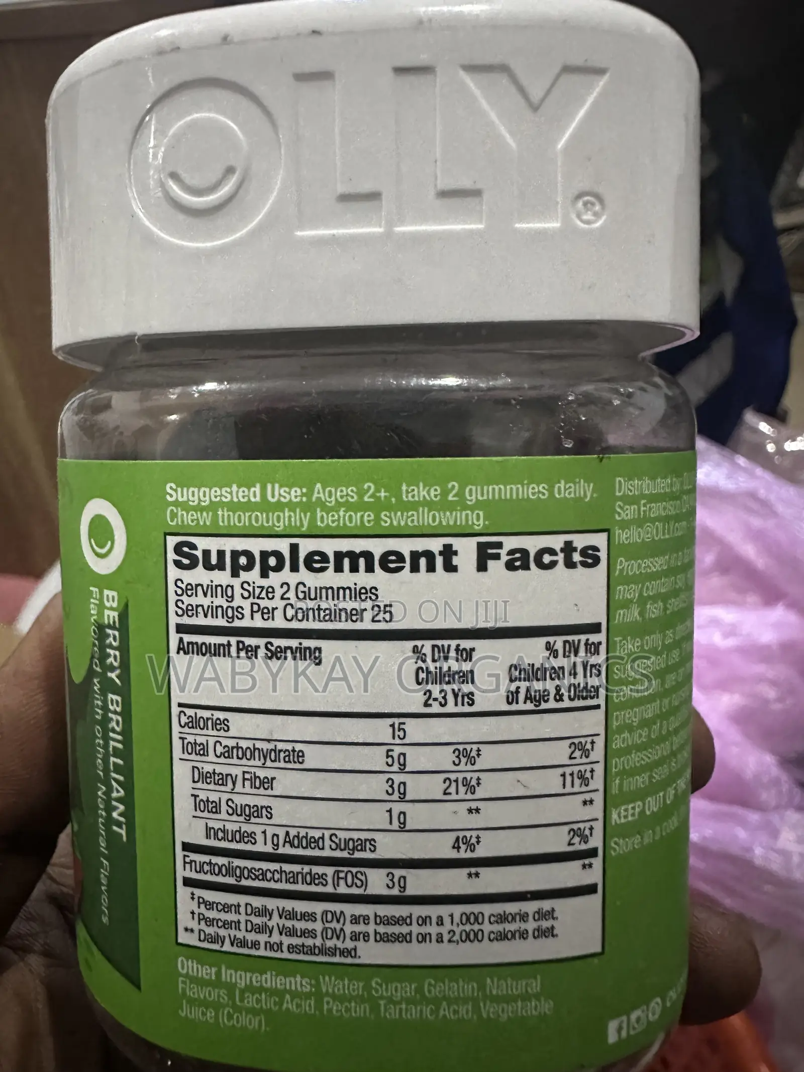 Olly Kids Fiber Gummies