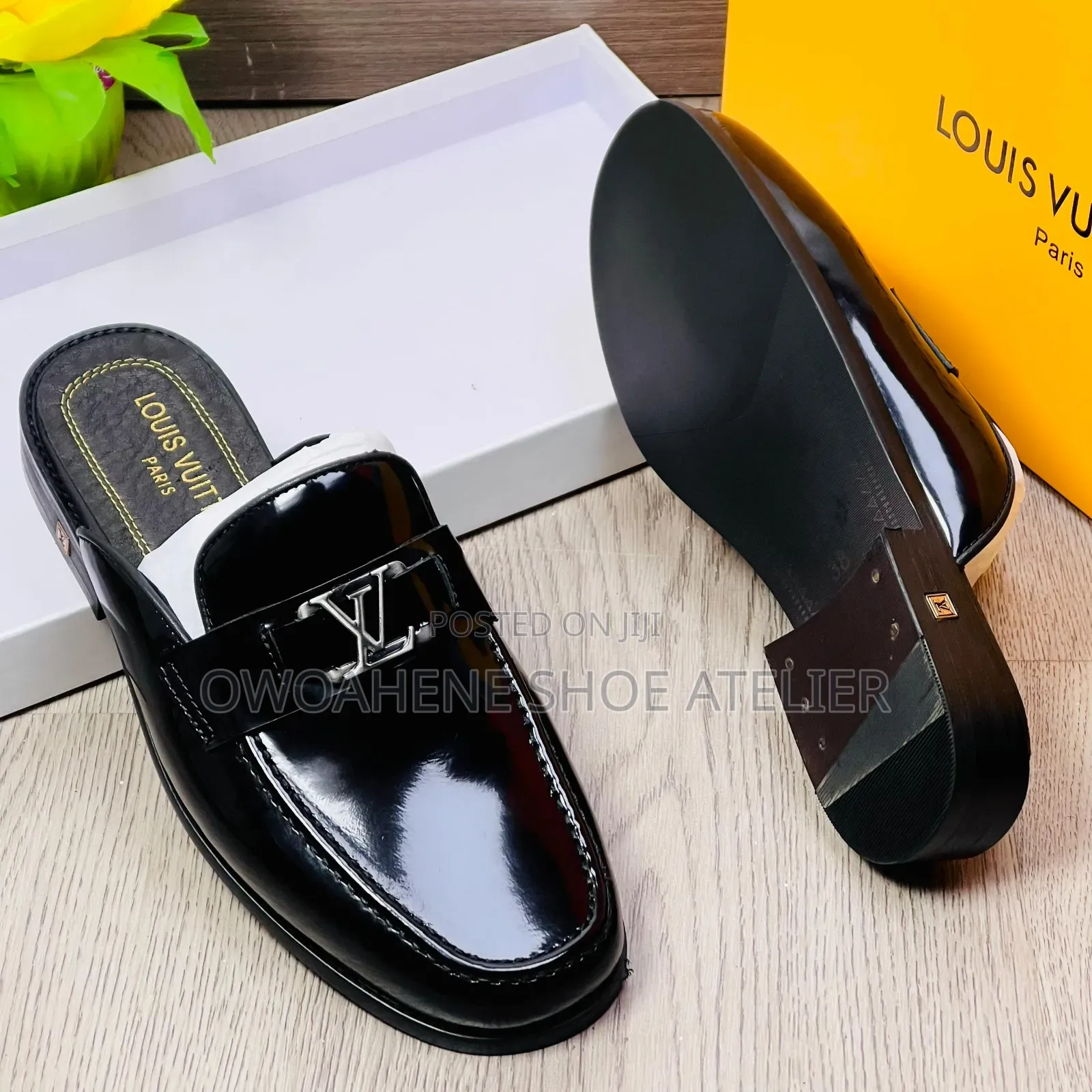 Highlighted Item Is the Louis Vuitton Major Open Back Loafer, A