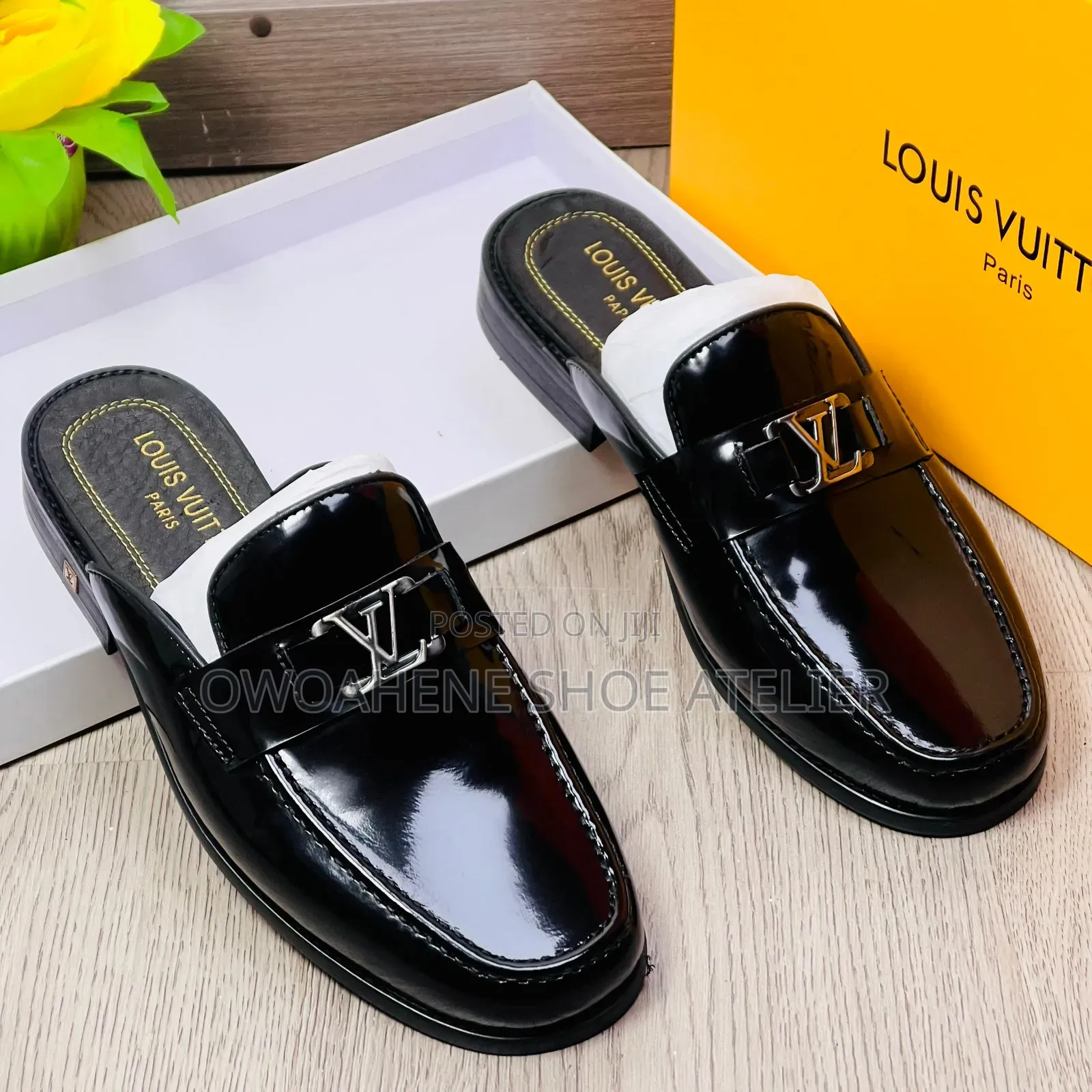 Highlighted Item Is the Louis Vuitton Major Open Back Loafer, A