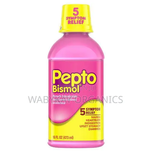 Pepto Bismol Liquid and Caps