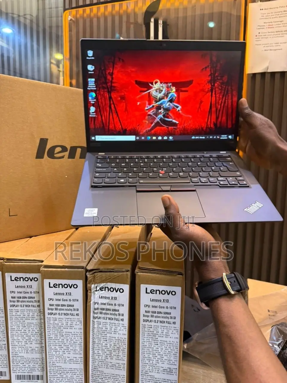 New Laptop Lenovo ThinkPad X13 Gen 4 16GB Intel Core i5 SSD 256GB