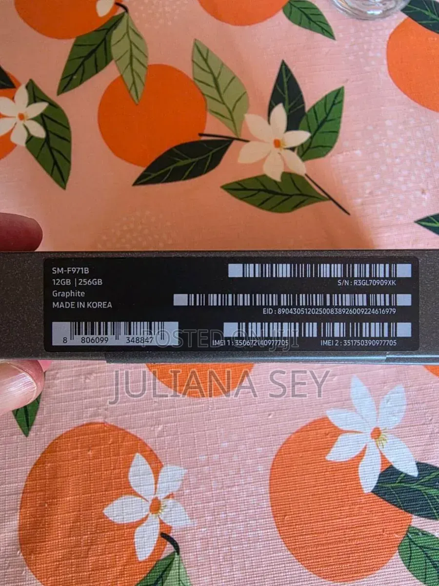 New Samsung Galaxy Z Fold8 256 GB Black