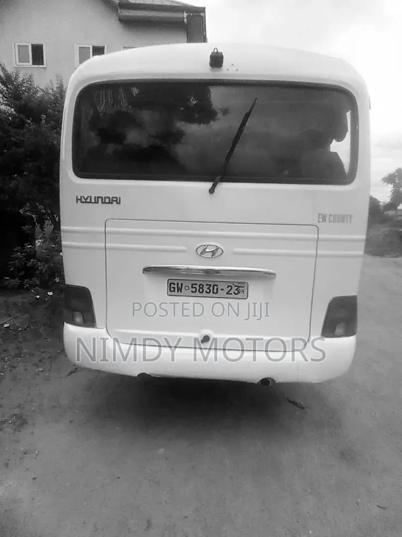 Hyundai County 2012 White