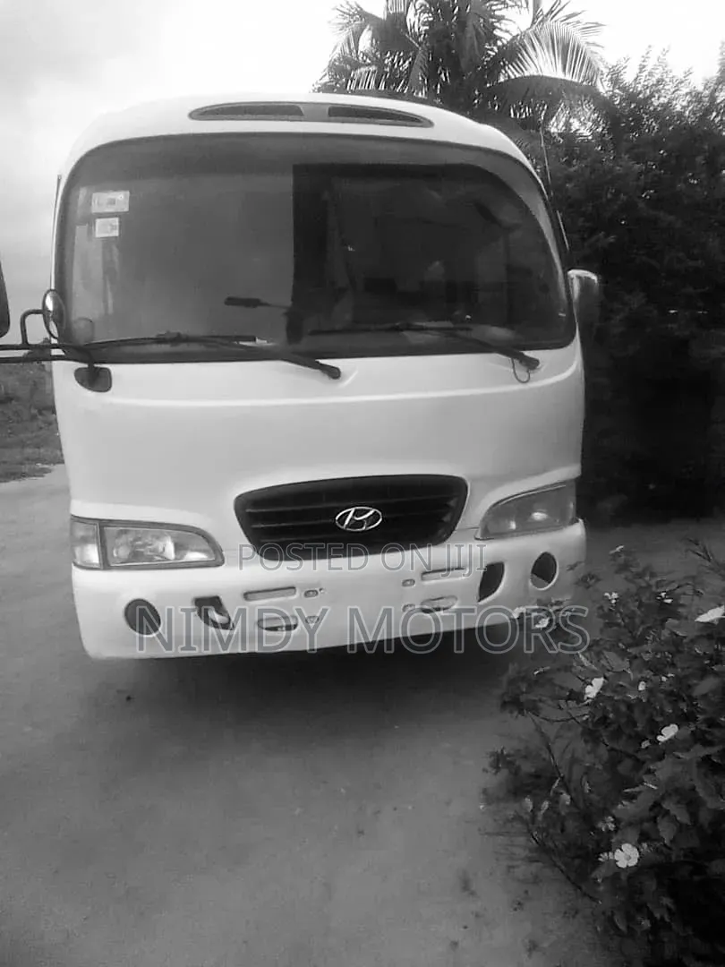 Hyundai County 2012 White