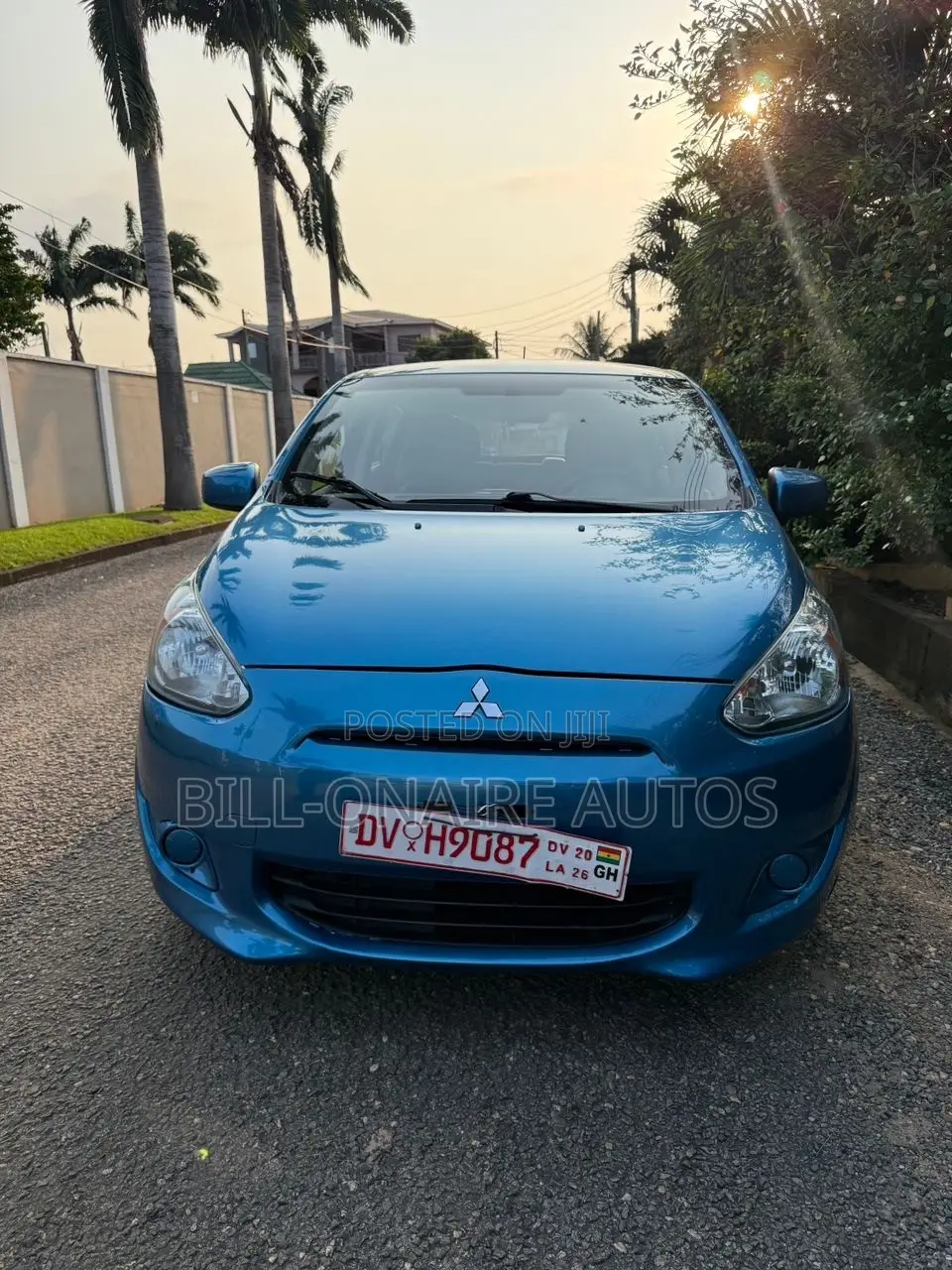 Mitsubishi Mirage DE 4dr Hatchback (1.2L 3cyl CVT) 2015 Blue