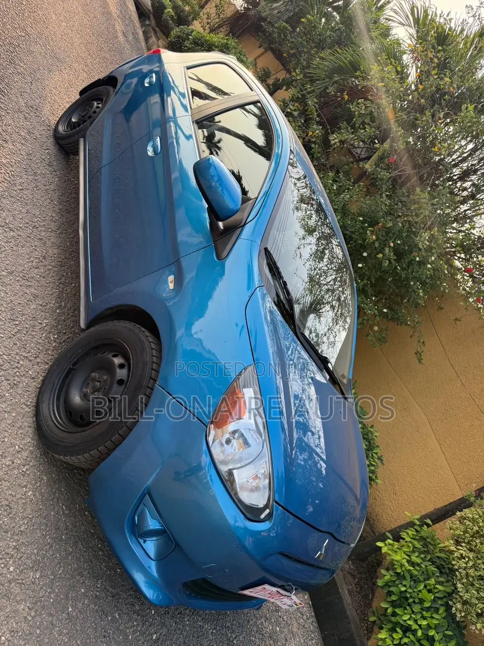 Mitsubishi Mirage DE 4dr Hatchback (1.2L 3cyl CVT) 2015 Blue