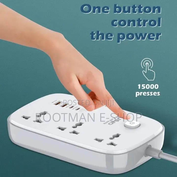 LDNIO Power Socket PD 3.0 SC3416(2M X 65W) - White