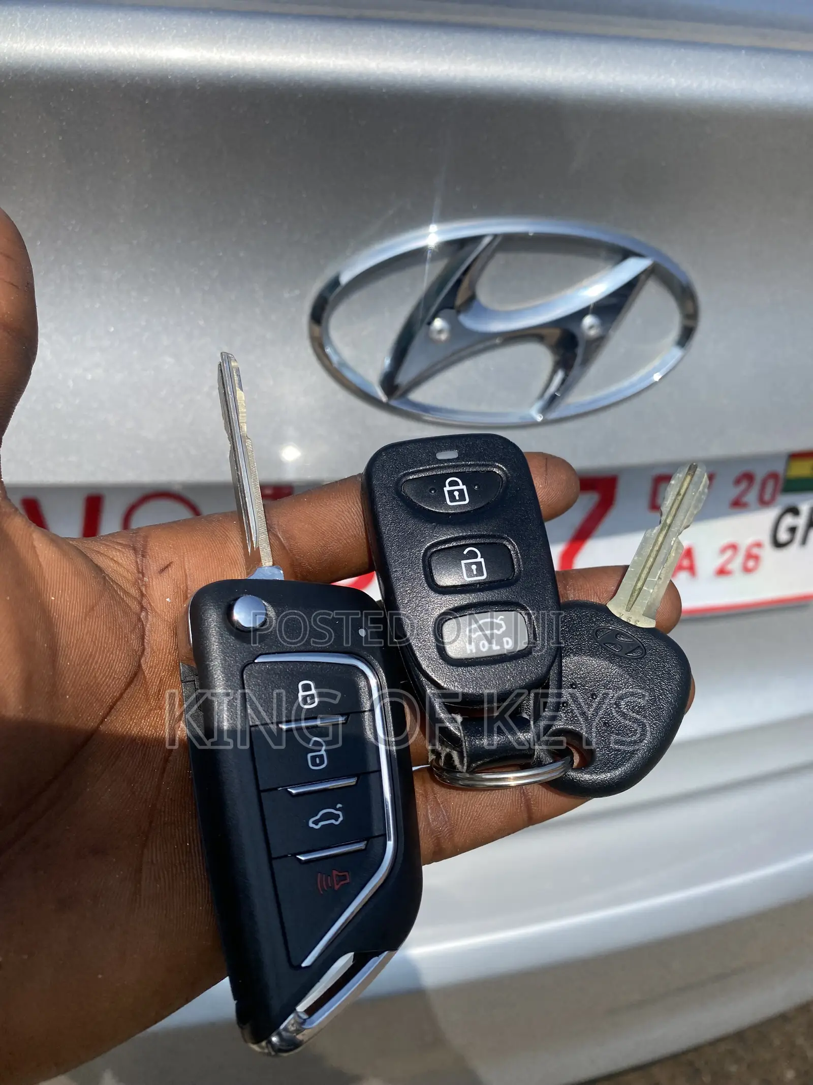 Hyundai Elantra Remote Key