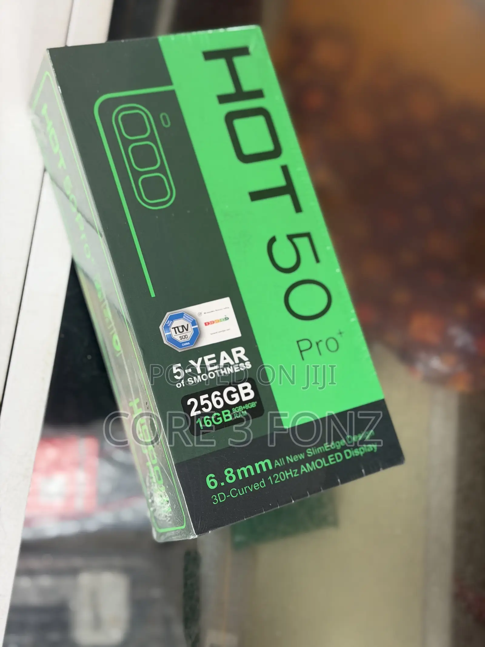New Infinix Hot 50 Pro+ 4G 256 GB Black