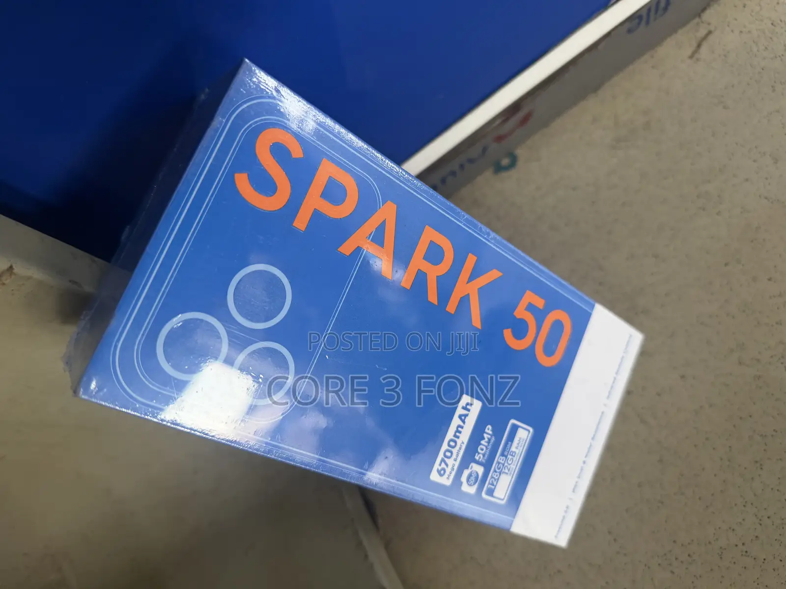 New Tecno Spark 50 128 GB Black