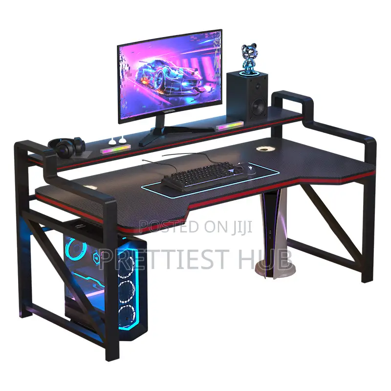 Studio Gaming Desk With Monitor Stand