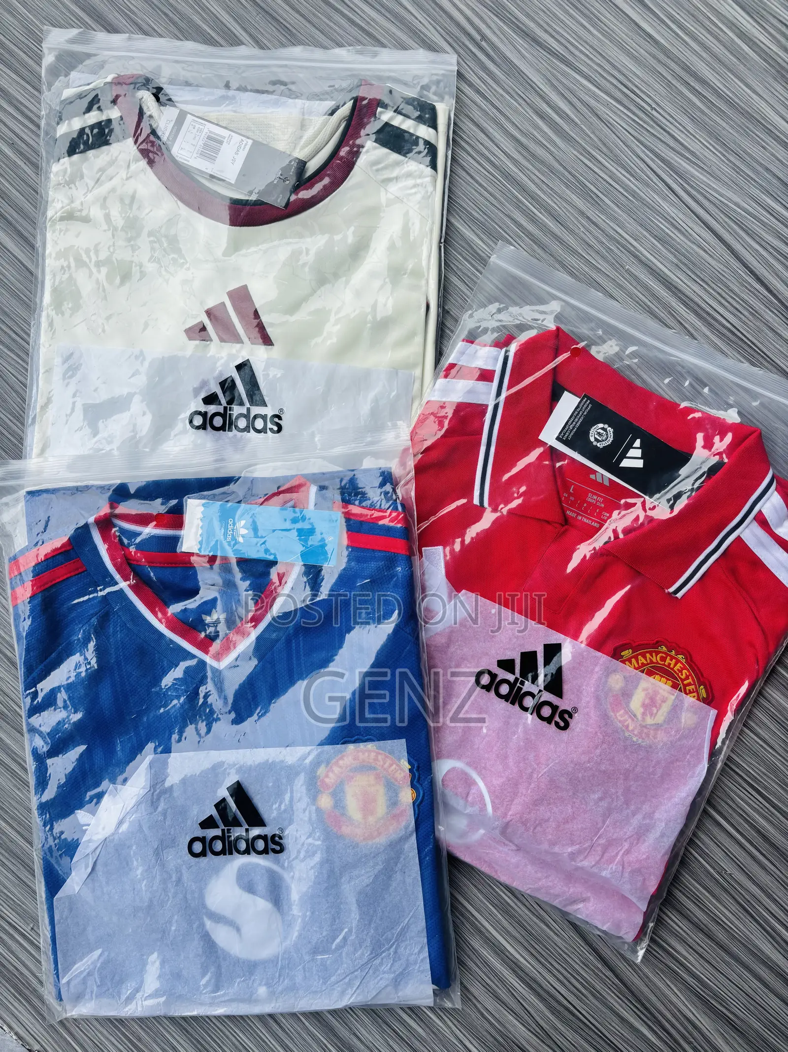 Manchester United Jersey Set(Home, Away, 3rd Kit) Set