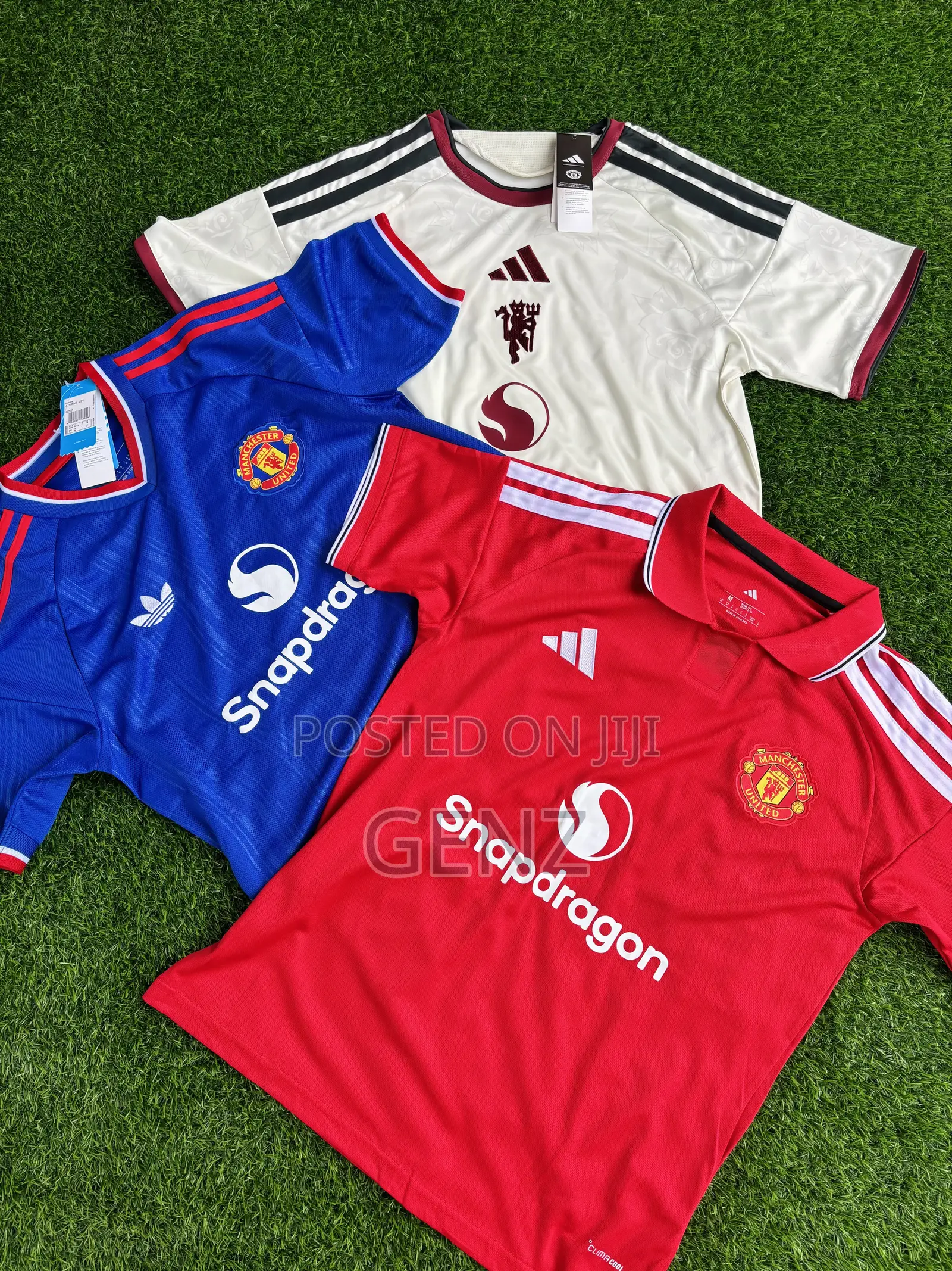 Manchester United Jersey Set(Home, Away, 3rd Kit) Set