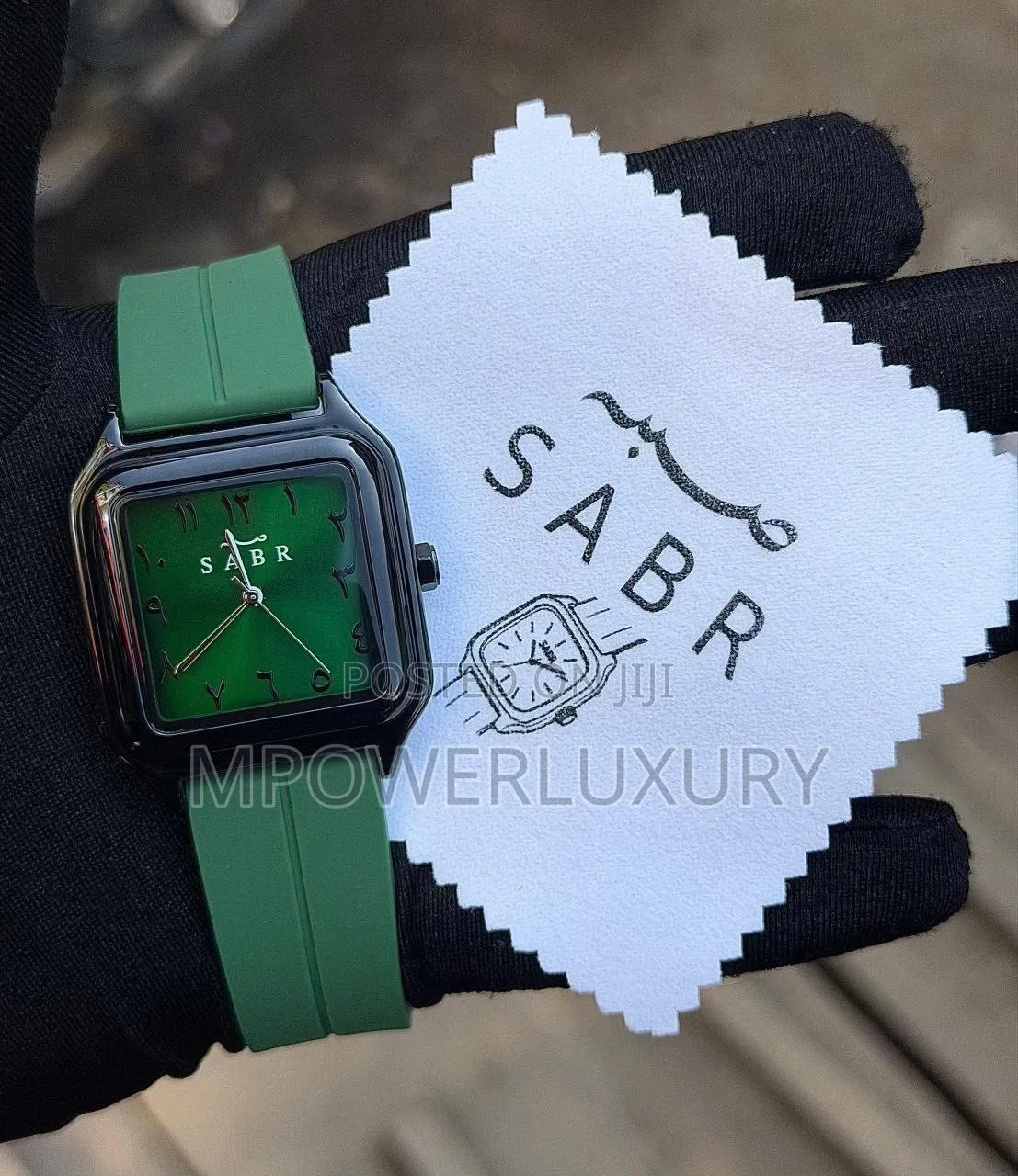SABR/SABR Arabic Numerals Square Watch