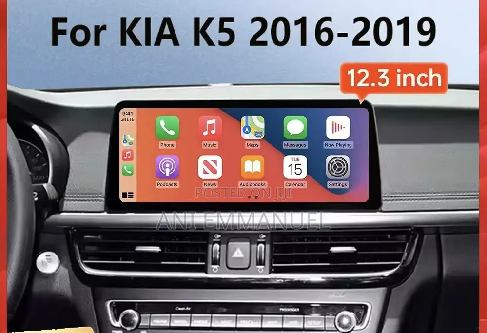 Kia Optima 2016 to 2019 12.3inches Android