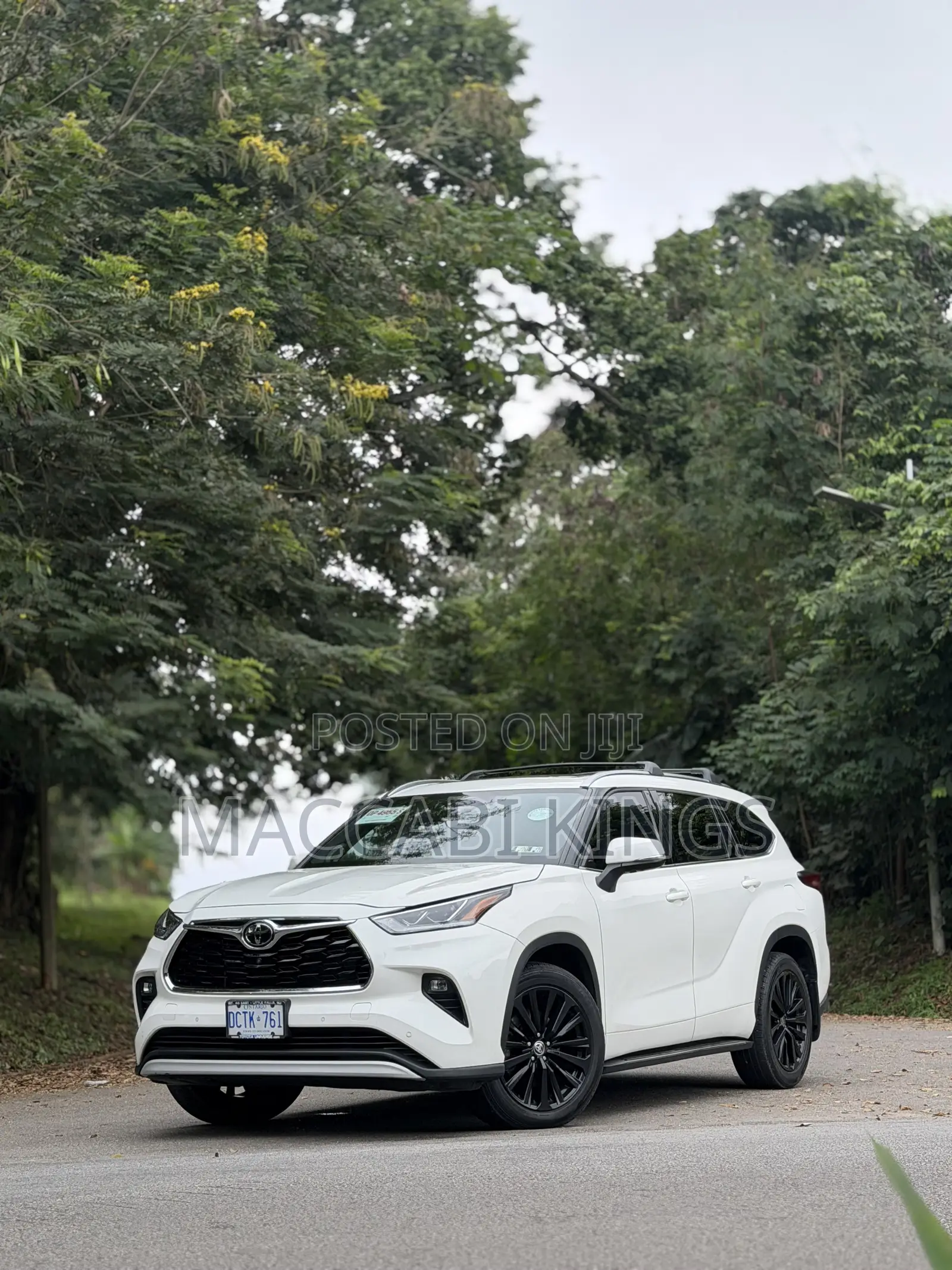 Toyota Highlander Platinum 2022 White