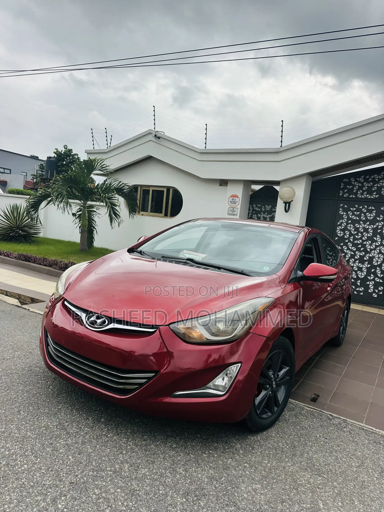 Hyundai Elantra GLS Sedan FWD (1.8L 4cyl 6A) 2013 Red