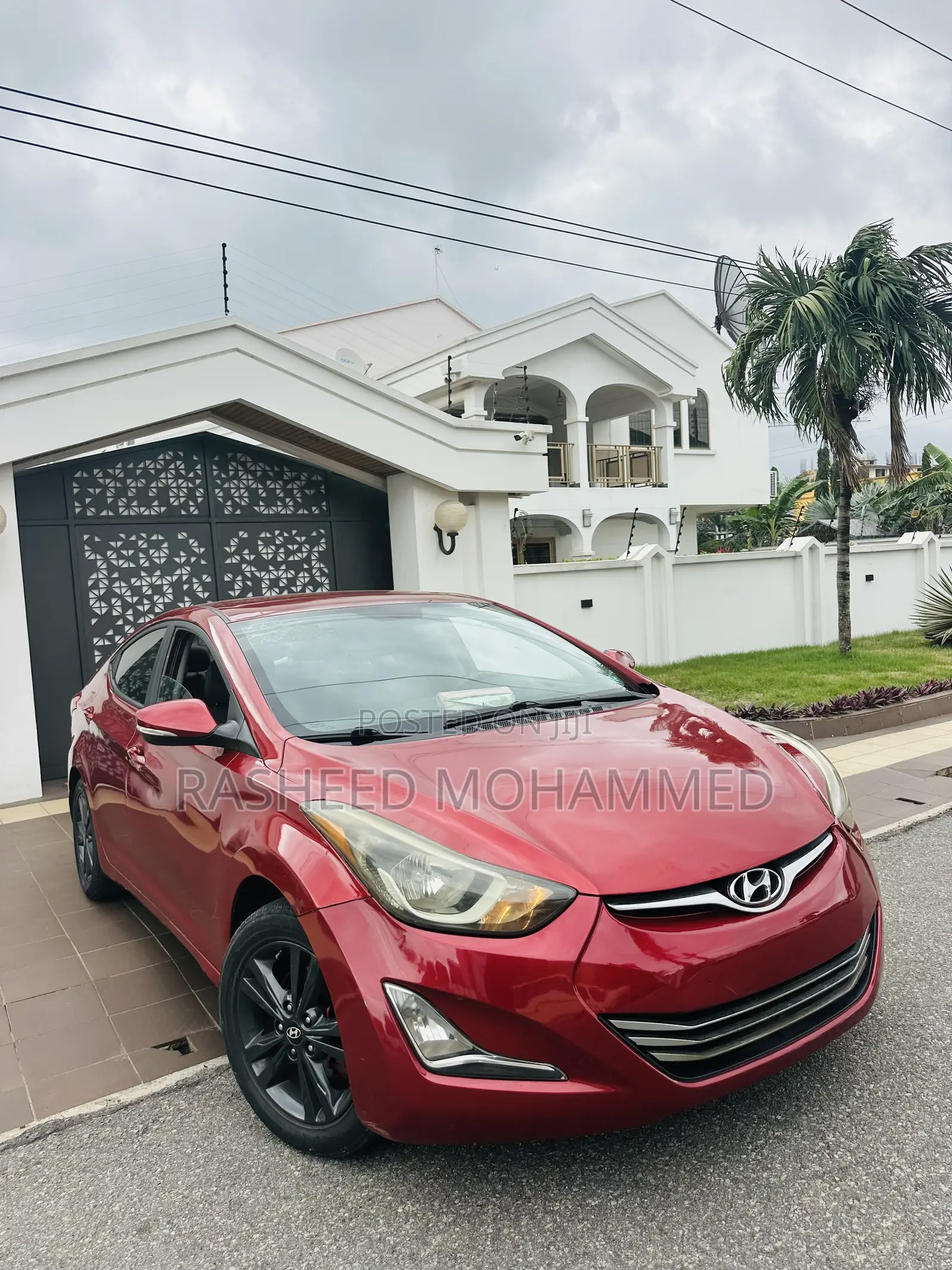 Hyundai Elantra GLS Sedan FWD (1.8L 4cyl 6A) 2013 Red