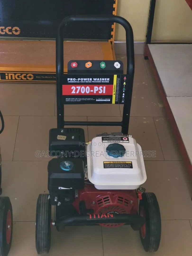 Titan-Gasoline High Pressure Washer 6.5hp 2700PSI