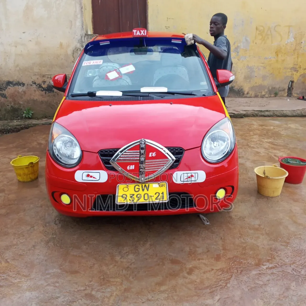 Kia Morning 2010 Red