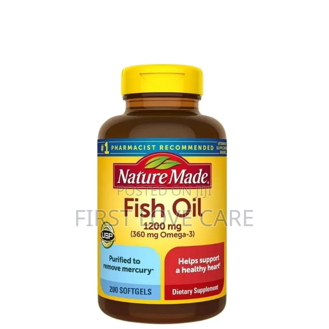 Nature Made Fish Oil 1200Mg (360 Mg Omega-3) 200 Softgels
